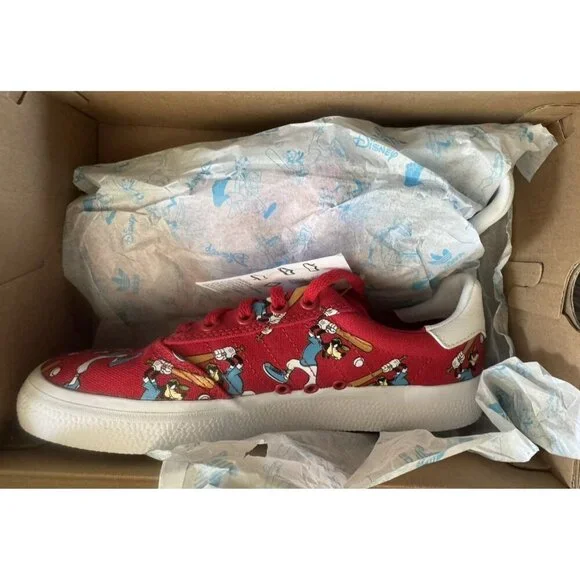 Adidas Originals 3MC C X Disney Sport Goofy adult Unisex Shoes Red NEW US 6 - Picture 10 of 13